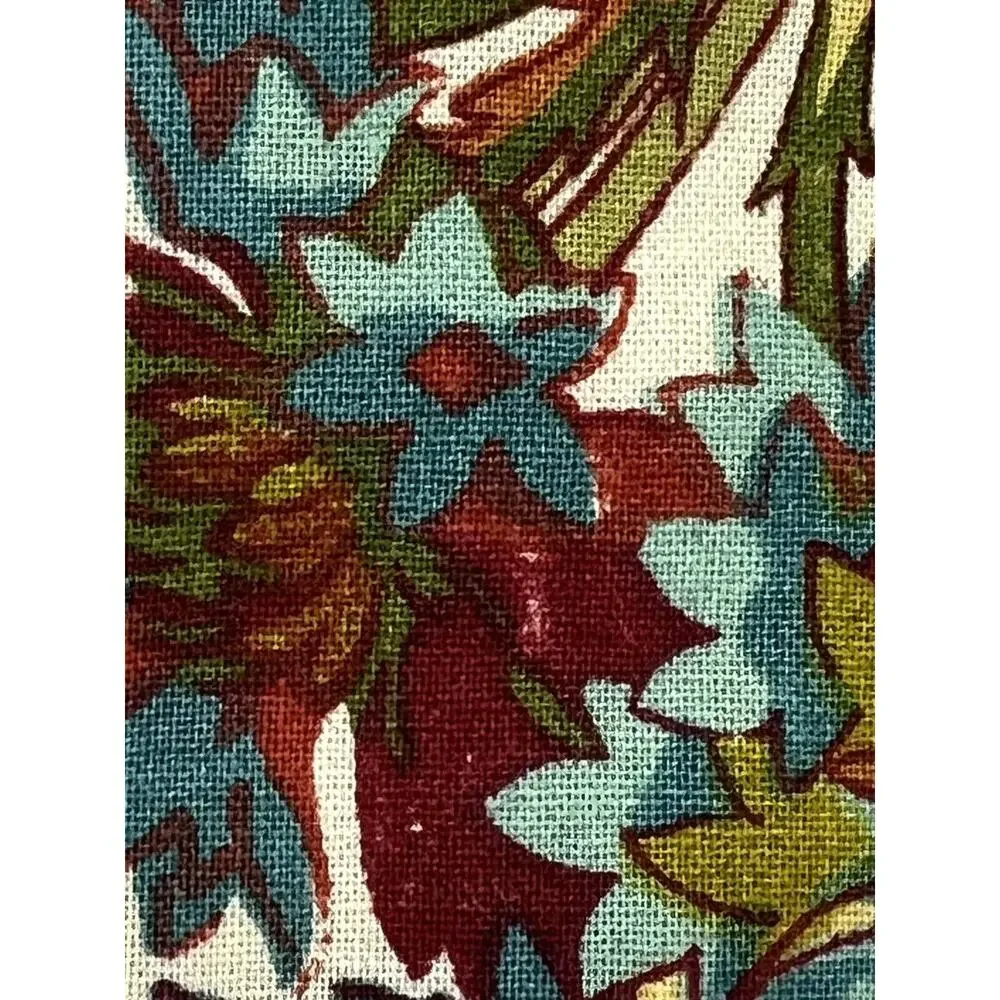 April Cornell WILDFLOWERS Tablecloth 60X104” Fall Colors Table For 8-12